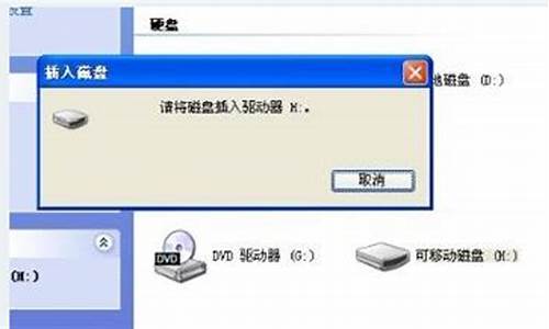 请将磁盘放入驱动器h是什么意思啊_请将磁盘放入驱动器h是什么意思啊英文